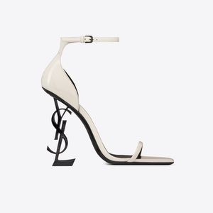 Saint Laurent Opyum Sandals in Patent Leather
